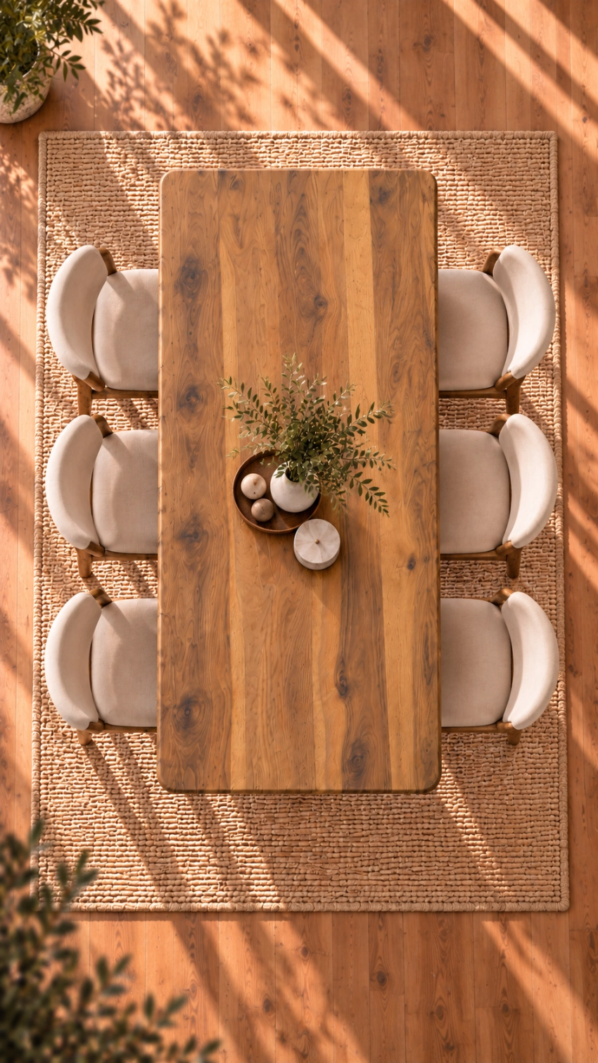 Ceviz Gerçek Ağaç Yemek & Toplantı Masası – %100 Gerçek Ağaç, Ahşap Ayaklı, Kişiye Özel Üretim - 160x85cm Masa • Benç İstemiyorum • 1036 Ayak • Düz Kenar detay görseli