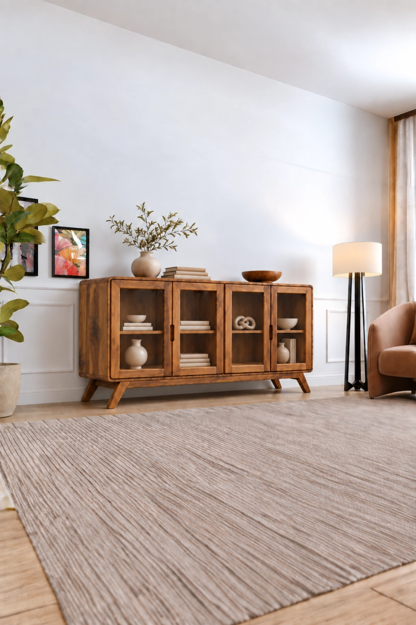 Zinya Konsol – %100 Gerçek Ağaç, Uzun Ömürlü Kullanım, Kişiye Özel Üretim